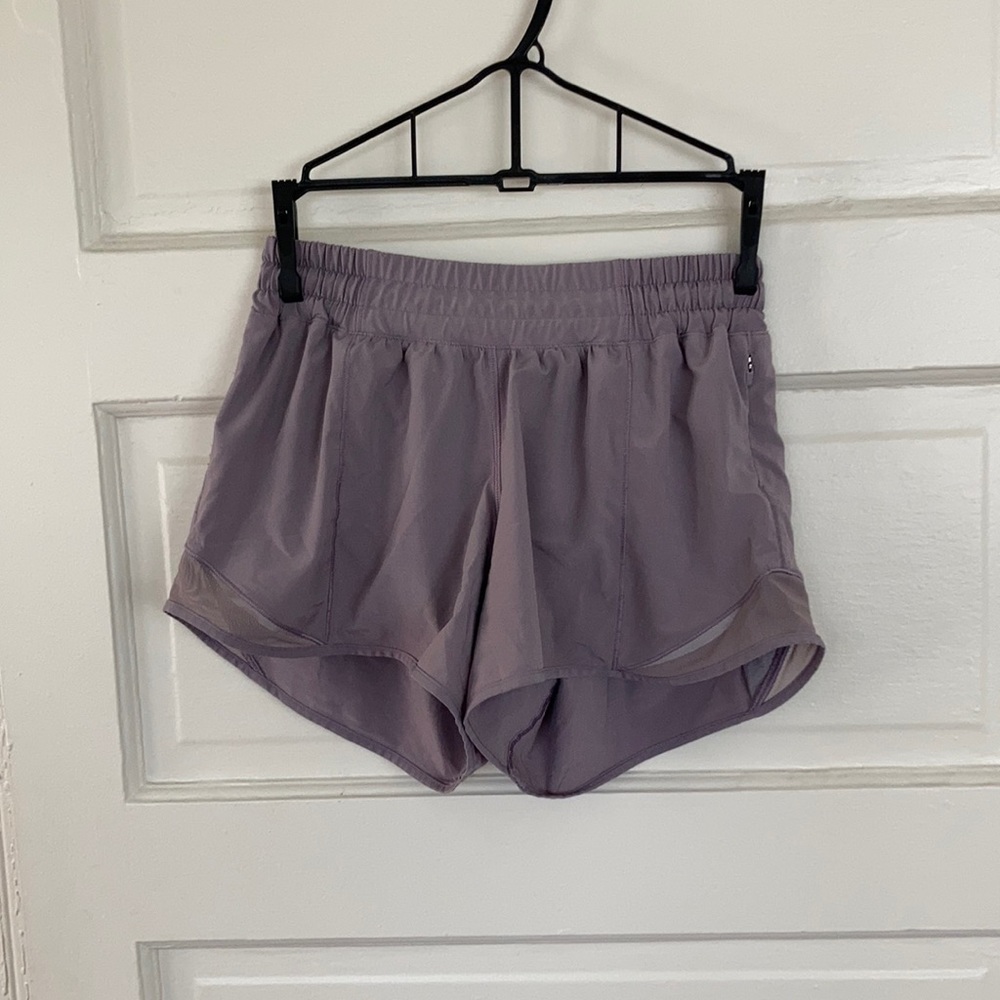 Lululemon purple shorts size 4 great condition